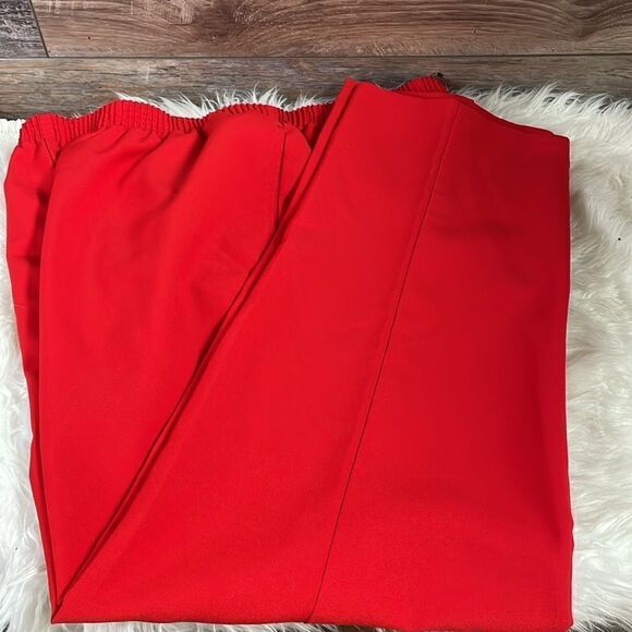 Bonworth Womens Red Stretch Pants, See Description for Size Measurements - Picture 5 of 5